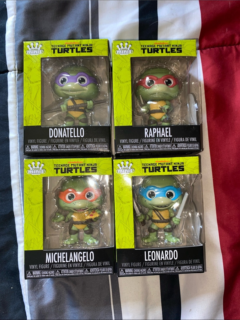 Funko teenage mutant ninja set of 4